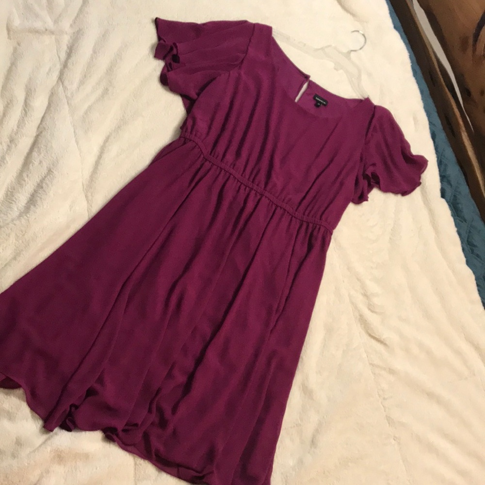 Torrid flutter sleeve dress